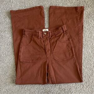 Marine Layer Bridget Twill Flare Pants